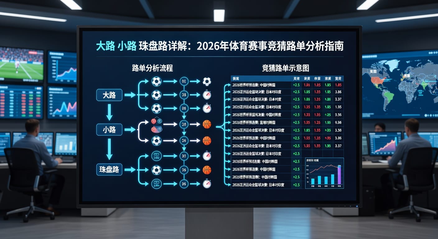 大路 小路 珠盘路：盘口思路与实战解读
