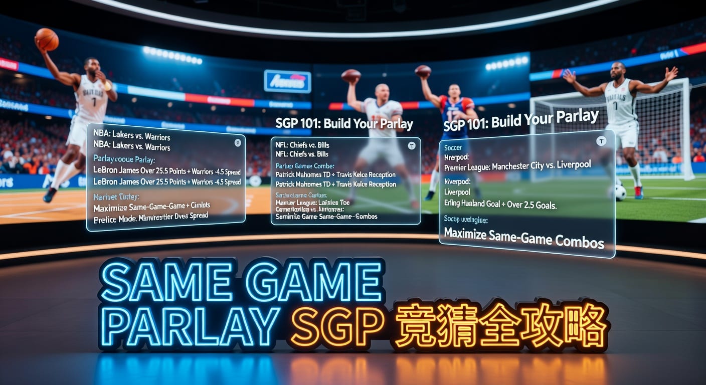 same game parlay SGP 实战指南：玩法逻辑、选项组合与风险