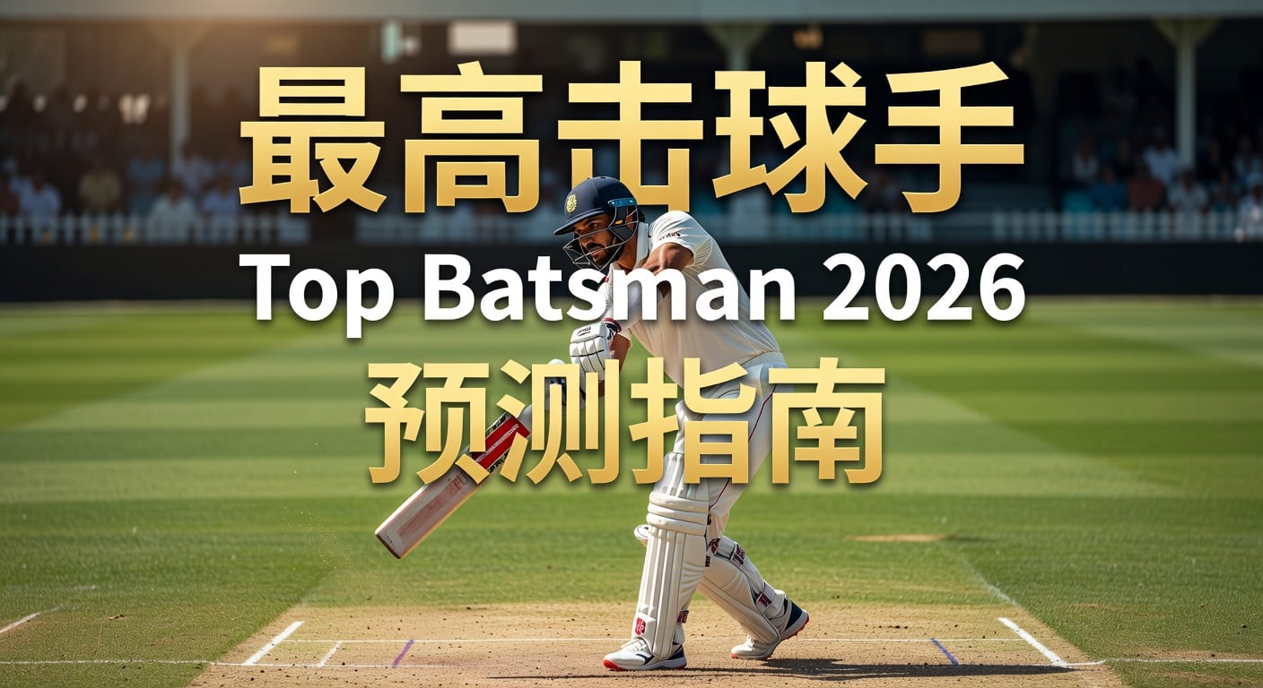 最高击球手 Top Batsman：2026年得分王判断框架