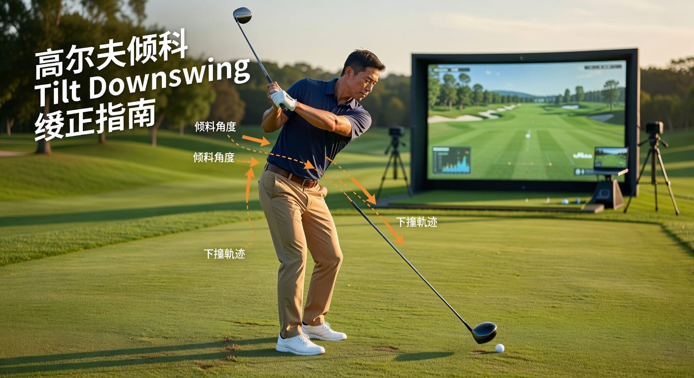 倾斜 tilt downswing 实战解析｜球迷屋体育