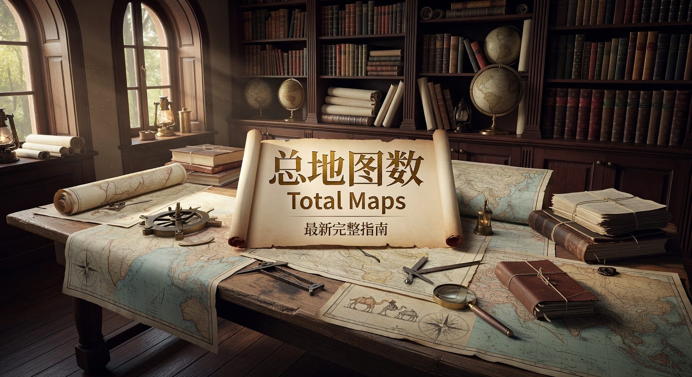 总地图数 Total Maps 解读与查看方法