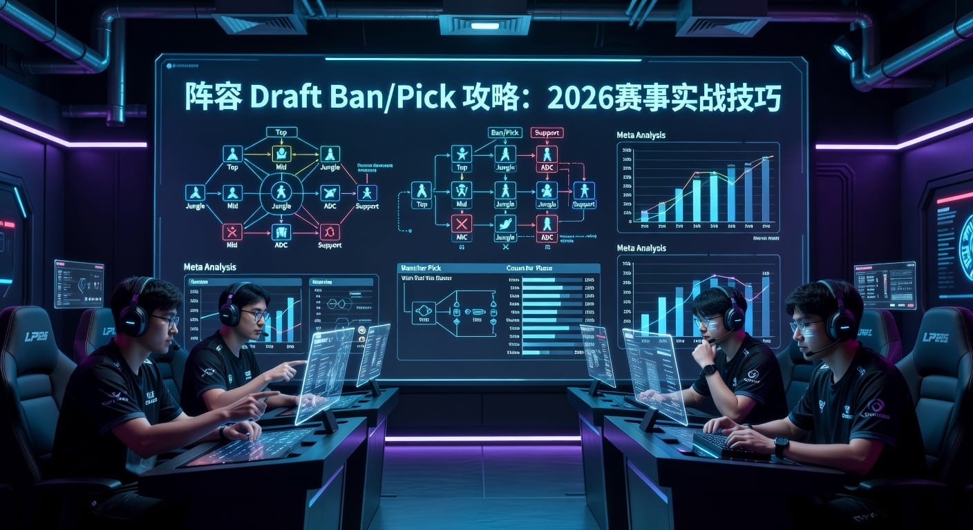 阵容 Draft Ban/Pick：选人思路与比赛节奏拆解