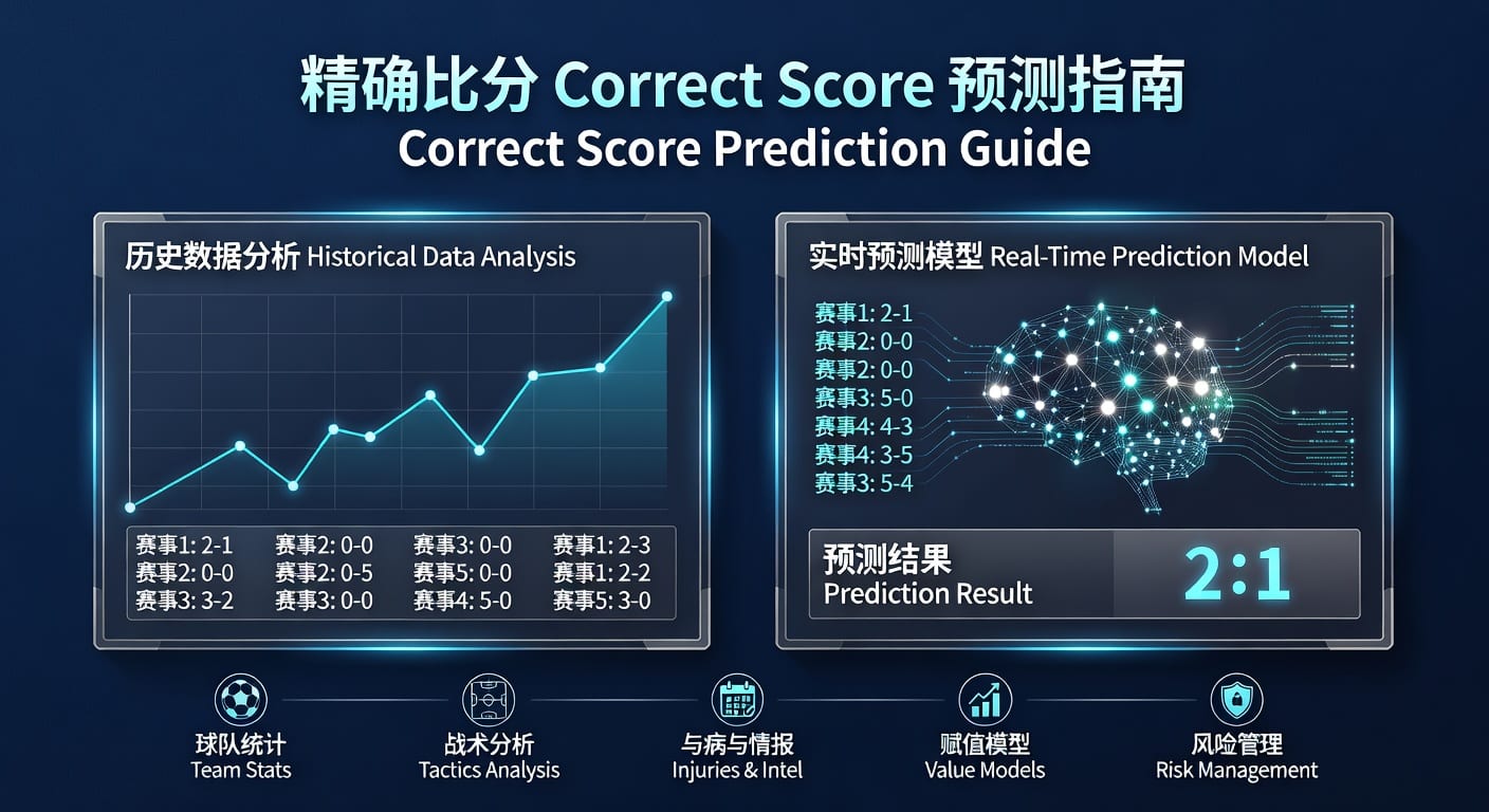 精确比分 correct score：2026年实战分析方法